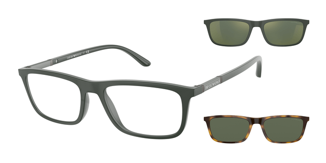 Ochelari Vedere Bărbați OV Emporio Armani EA4160 5058/1W 55
